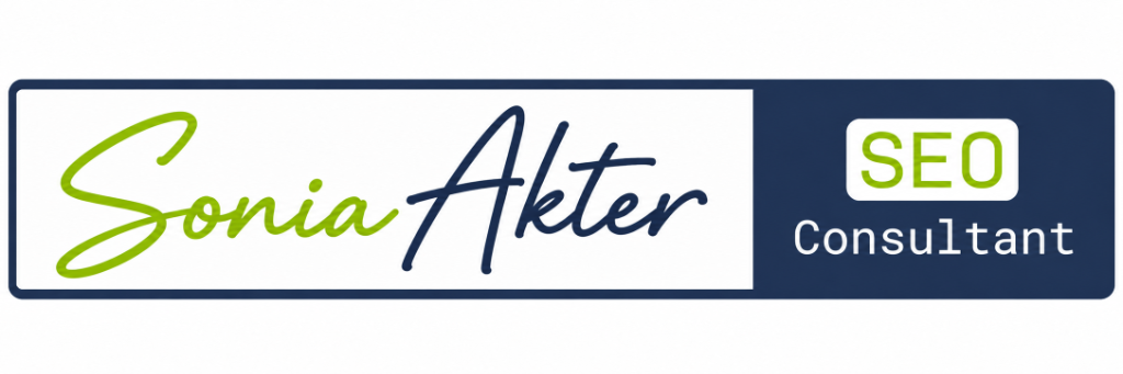 Sonia Akter - SEO Consultant Logo